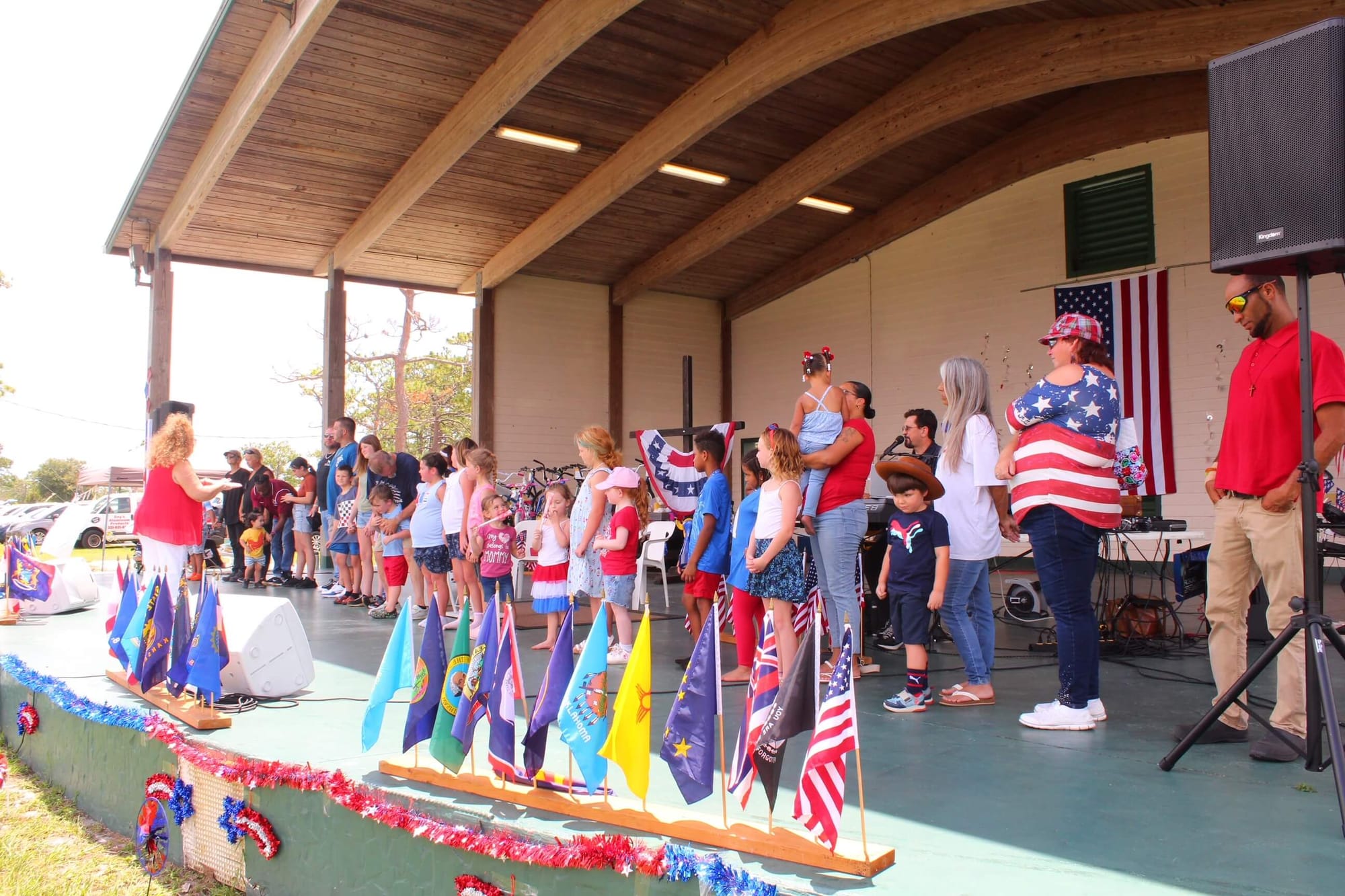 Lifting Up God and Country: Faith and Freedom at Wickham Park