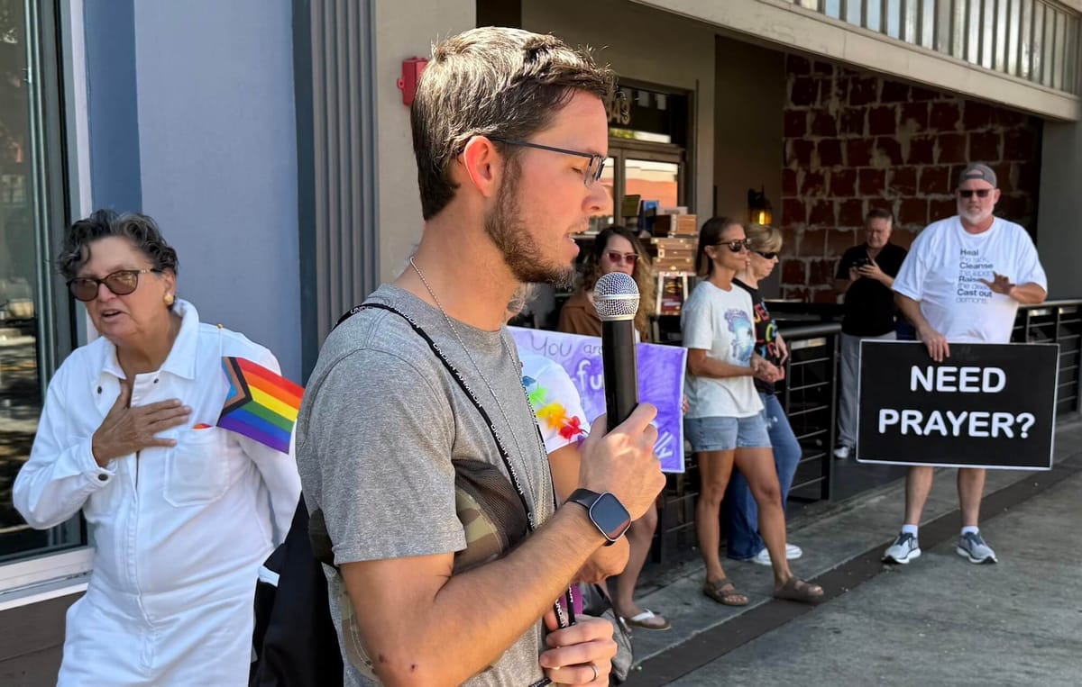Nearly 60 Christians Take Gospel Outreach to Space Coast Pride