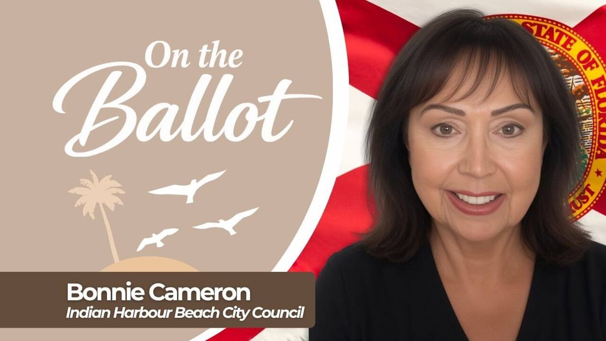 On the Ballot: Bonnie Cameron, Candidate for Indian Harbour Beach City Council, Seat 1