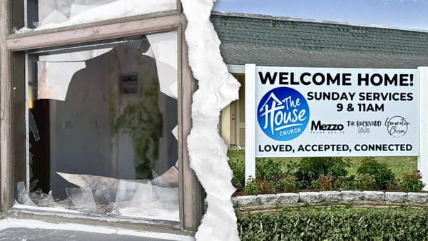 Palm Bay Church Responds With Prayer After Sanctuary Vandalized