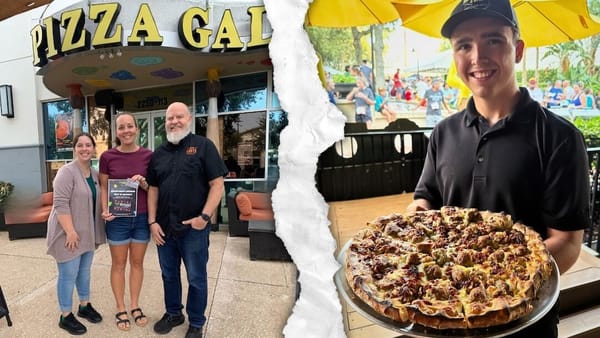 "God Needs Pizza Men Too:" The Story of Pizza Gallery Viera